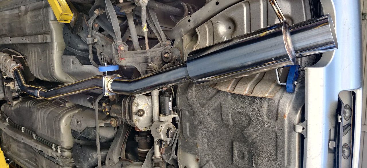 Nissan Skyline R33 GTS-T (1993–1998 Japan-Spec) Catback Exhaust System | Top Speed Pro-1 | T304 Stainless Steel | 76mm–89mm Mandrel-Bent Piping | 113mm Polished Tip