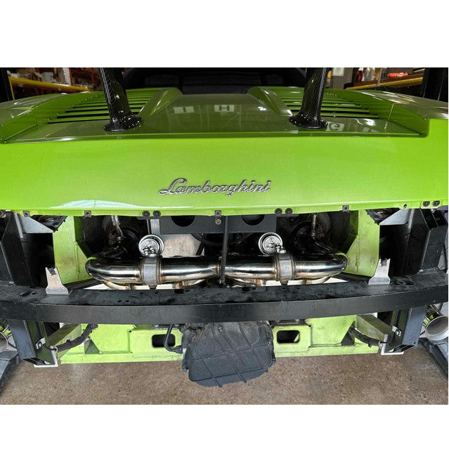 Top Speed Pro-1 Lamborghini Gallardo F1-Style Rear Section Exhaust (2004–2008) | Valved or Non-Valved