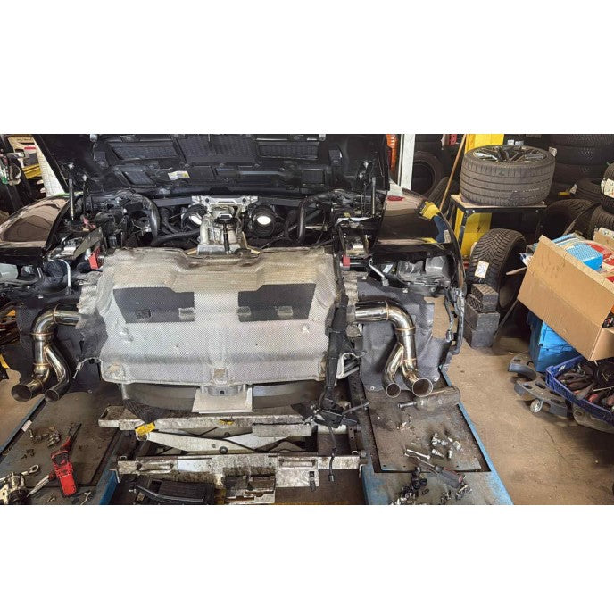 Top Speed Pro1 Audi R8 4.2L V8 Race-Spec X-Pipe Exhaust System (2008–2015) | 2.75" Piping