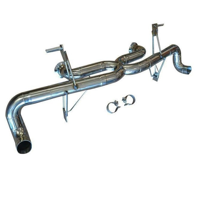 Top Speed Pro1 Audi R8 5.2L V10 Straight X-Pipe Exhaust System (2009–2013) | 3" Piping