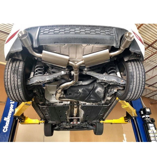 Top Speed Pro-1 Cat-Back Dual Exhaust System for VW Golf GTI MK7 2015–2017 | 76mm Piping | Dual 102mm Tips | $200 Closeout