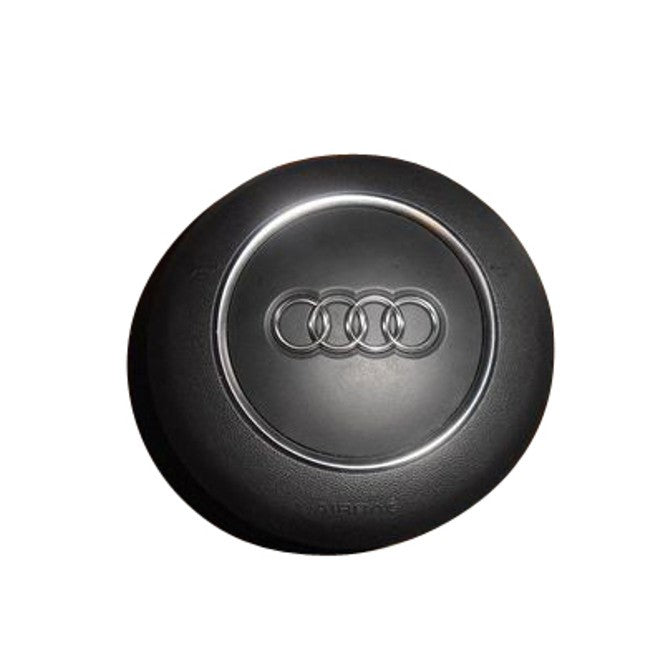 TOP SPEED PRO-1 Audi Carbon Fiber Steering Wheel Center Cover – Fits R8 / R8 GT / TT / TT Quattro / TTS / TT RS (2008–2015) – Glossy UV Finish