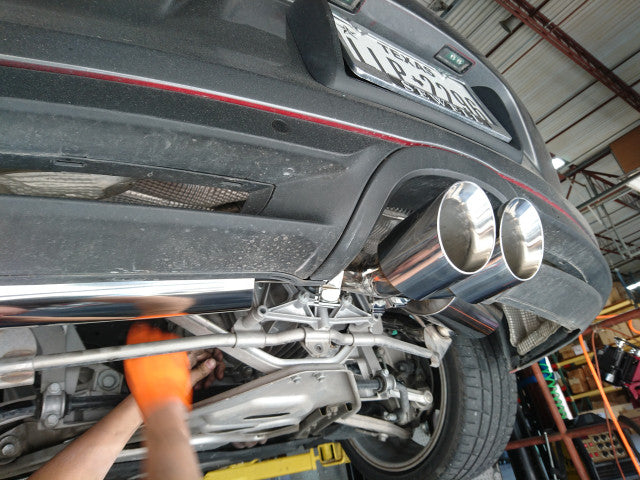 Top Speed Pro-1 Performance Exhaust System for Porsche Boxster / Boxster S / GTS / Spyder 2013–2016 | T304 Stainless Steel | Dual 89mm Tips