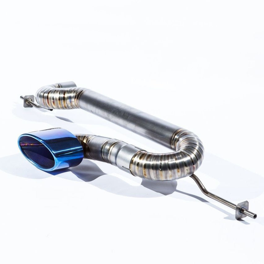 Lotus Evora 2010–2014 Titanium Track Spec Straight Pipe Rear Section Exhaust | TIG Welded | 63mm Piping | Deep Tone Sound