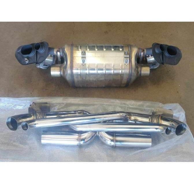 Porsche 992 Carrera Valved Center X-Pipe Exhaust | Top Speed Pro-1 (2020–2024)