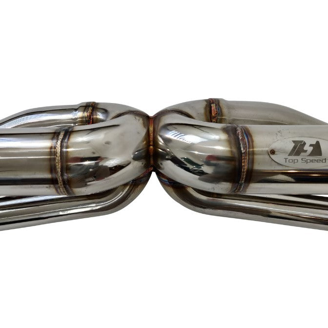 Porsche 992 Carrera Non-Valved Center X-Pipe Exhaust | Top Speed Pro-1 (2020–2024)