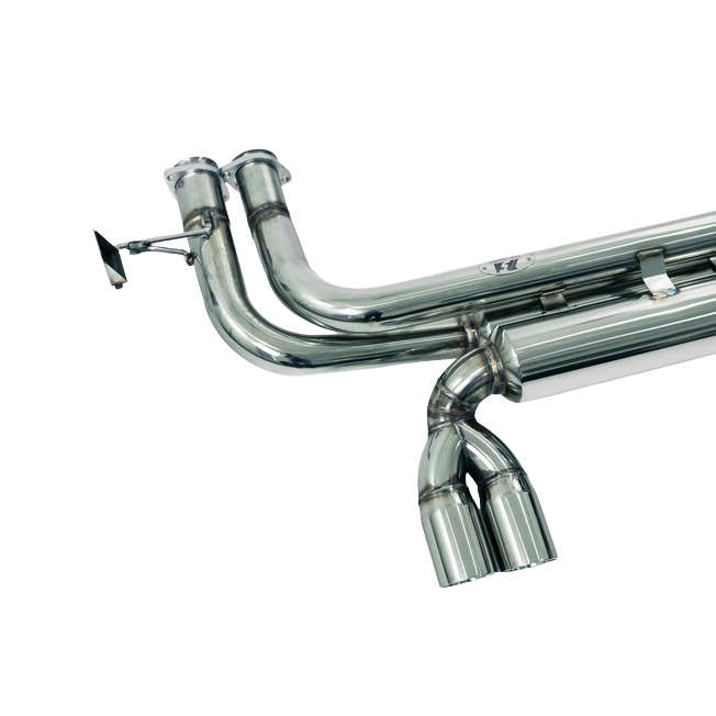 Top Speed Pro-1 Stainless Steel Rear Section Exhaust System for BMW E46 M3 Coupe & Convertible 2001–2006 | Quad 2.75" Tips | Race Version