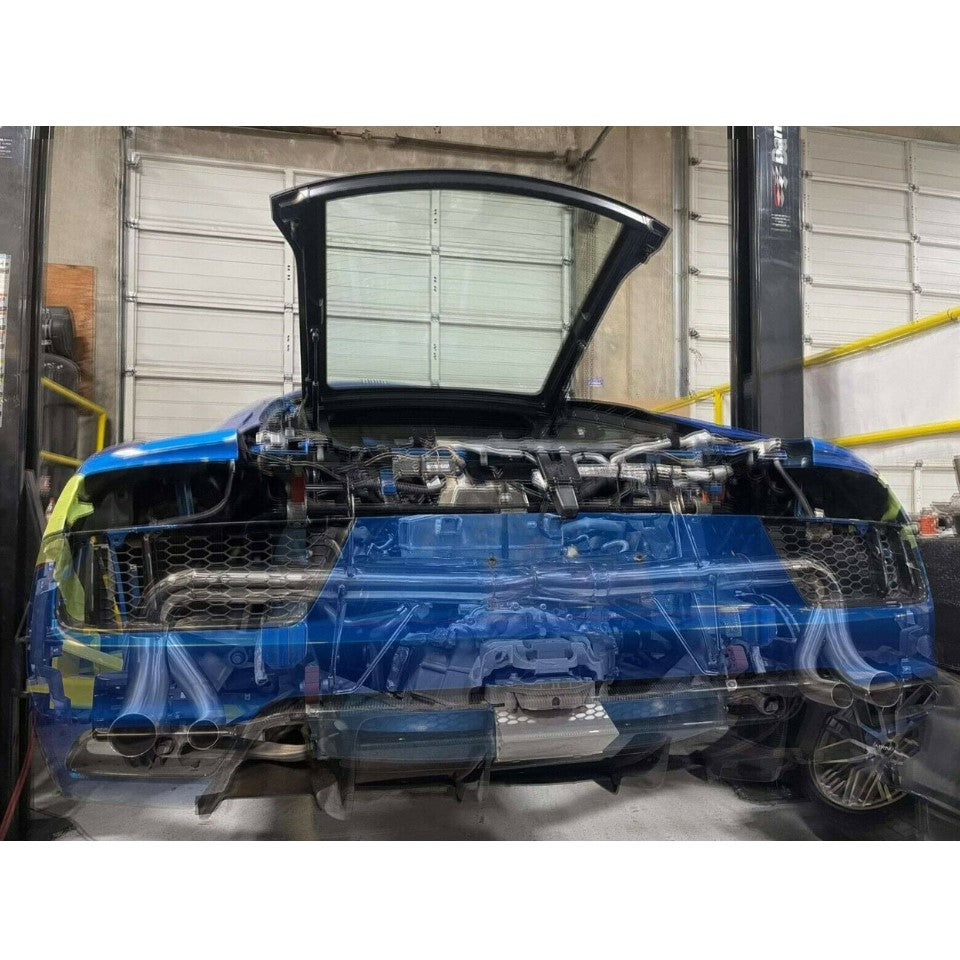 Top Speed Pro-1 Audi R8 MK2 5.2L V10 Race-Spec Straight X-Pipe Exhaust System (2017–2019)