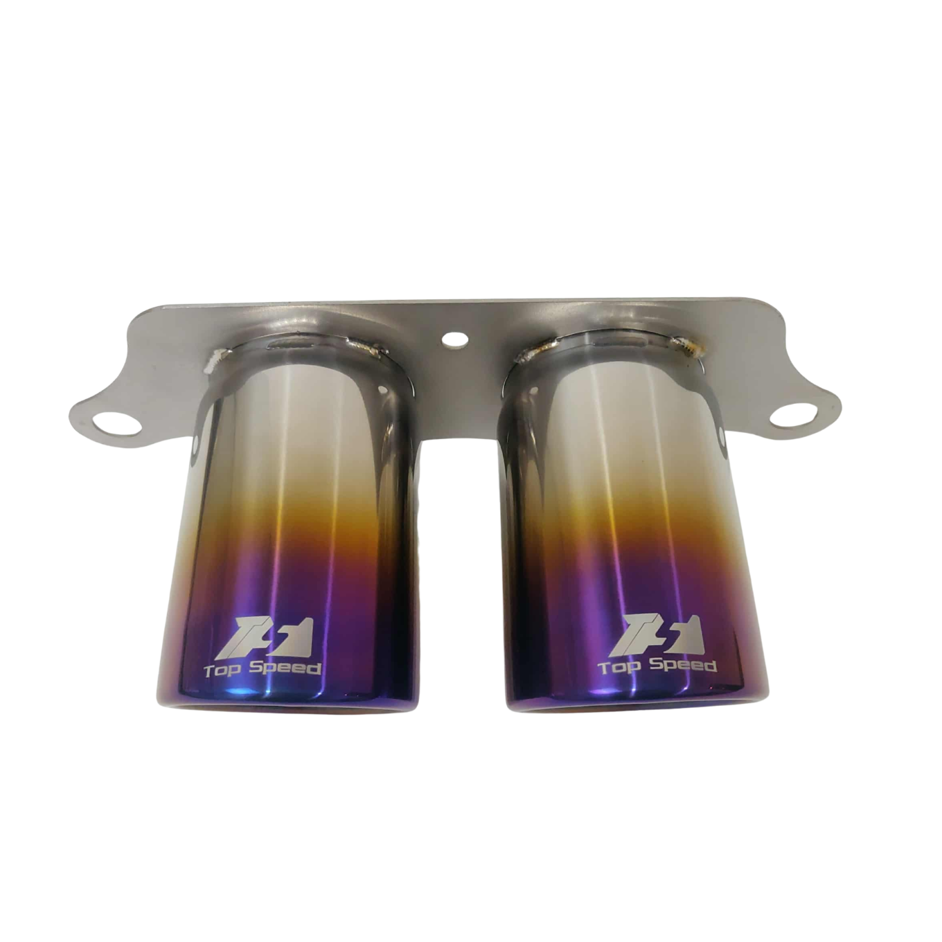 Porsche GT3 / GT3RS Titanium Exhaust Tips Upgrade | Burnt Blue or Purple 89mm (3.5") – Top Speed Pro1
