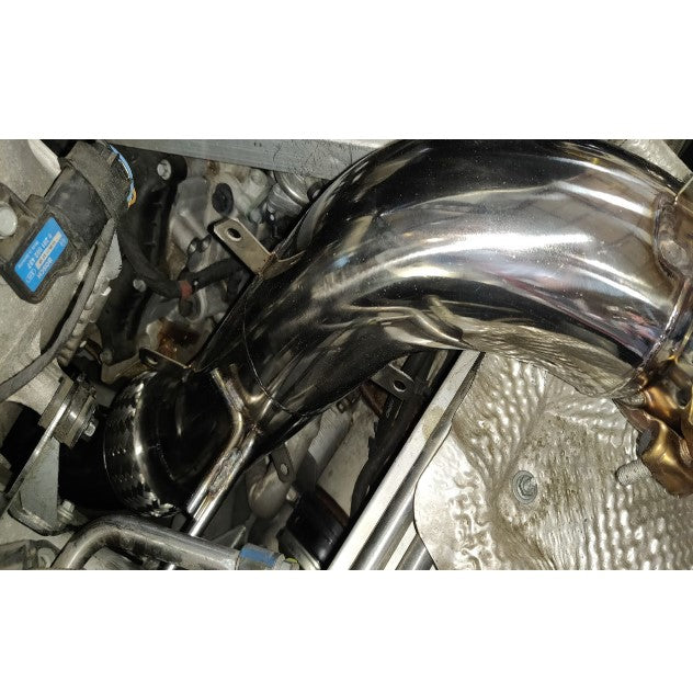 Top Speed Pro-1 McLaren 3.5" 200 Cell High-Flow Catalytic Turbo Downpipes (2012–2019) | MP4-12C, 650S, 675LT, 540C/570S/570GT/600LT Coupe & Spyder