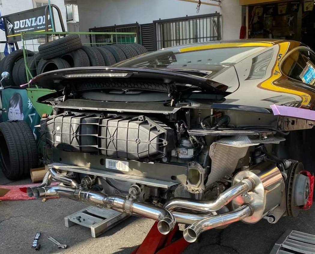 Top Speed Pro-1 Porsche 991.1 Carrera Valved Sport Exhaust (2012–2016) | Quad Tips