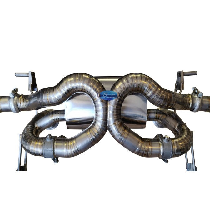 Lamborghini Huracan LP610-4 & LP580-2 Full Titanium Exhaust System – Factory Valve Compatible | TOP SPEED PRO-1