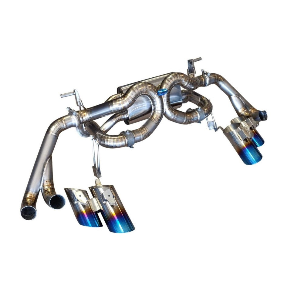 Lamborghini Huracan LP610-4 & LP580-2 Full Titanium Exhaust System – Factory Valve Compatible | TOP SPEED PRO-1