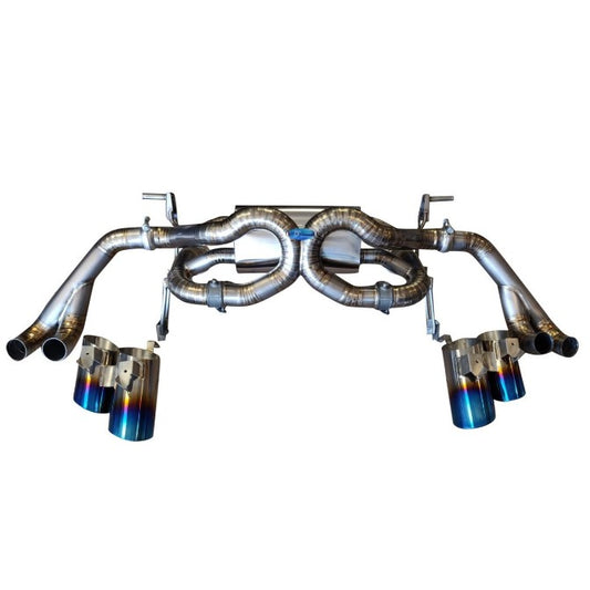 Lamborghini Huracan LP610-4 & LP580-2 Full Titanium Exhaust System – Factory Valve Compatible | TOP SPEED PRO-1