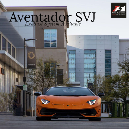 Top Speed Pro-1 Lamborghini Aventador SVJ 6.5L V12 Valved Stainless Steel Exhaust System (2019–2022)