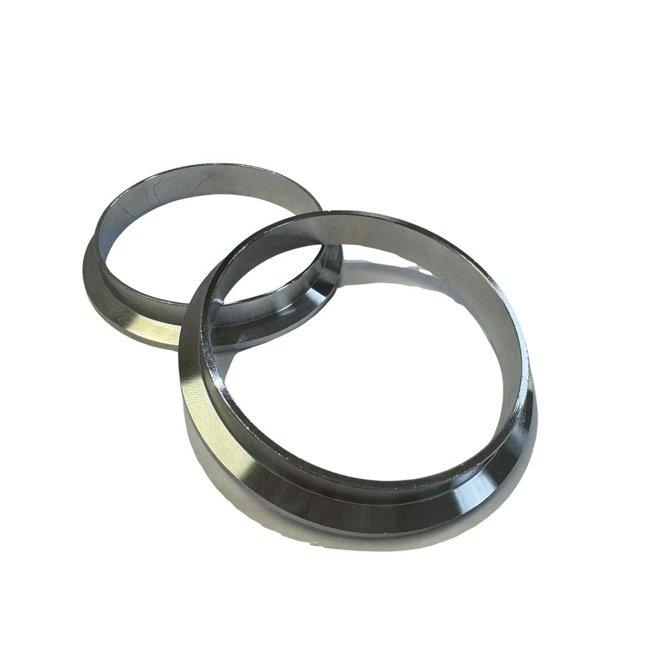 Top Speed Pro1 T304 Stainless Weld-On V-Band Components — Flanges & Kits (63mm / 70mm / 76mm / 89mm)