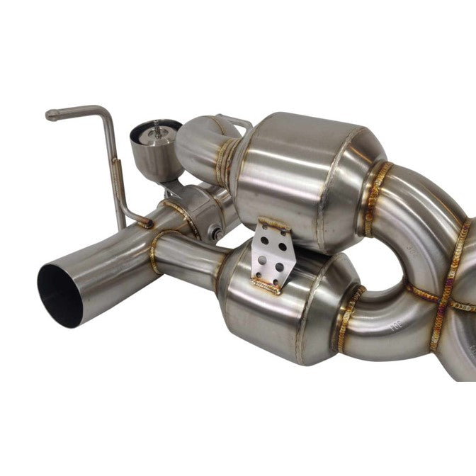 Top Speed Pro-1 Ferrari 488 GTB Adaptive Valvetronic Exhaust System (2016–2020) | Carbon Fiber Tips