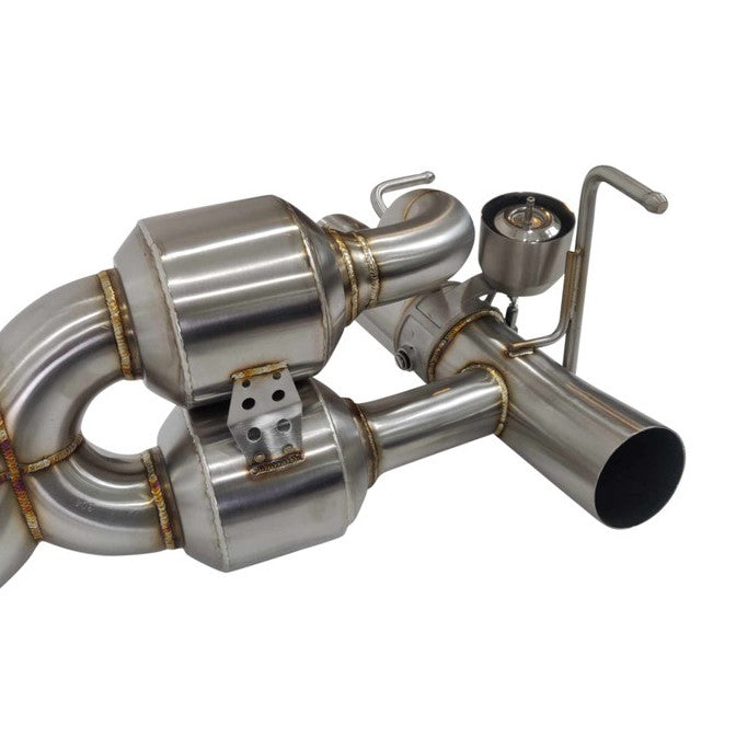 Top Speed Pro-1 Ferrari 488 GTB Adaptive Valvetronic Exhaust System (2016–2020) | Carbon Fiber Tips