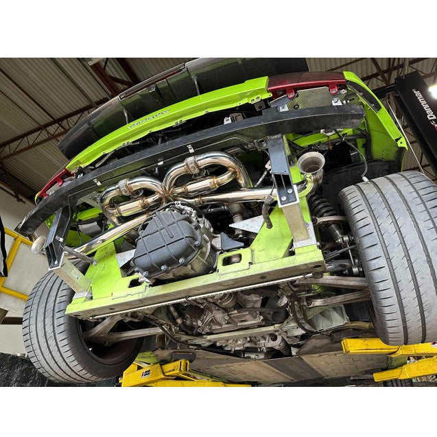 Top Speed Pro-1 Lamborghini Gallardo F1-Style Rear Section Exhaust (2004–2008) | Valved or Non-Valved