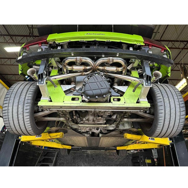 Top Speed Pro-1 Lamborghini Gallardo F1-Style Rear Section Exhaust (2004–2008) | Valved or Non-Valved