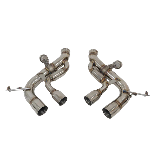 Top Speed Pro-1 Ferrari California T 3.9L V8 Turbo Valved Straight Pipe Rear Exhaust System (2015–2018)