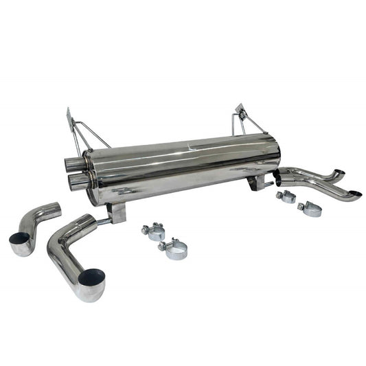Top Speed Pro-1 Performance Rear Section Exhaust System for Audi R8 5.2L V10 2009–2012 | T304 Stainless Steel