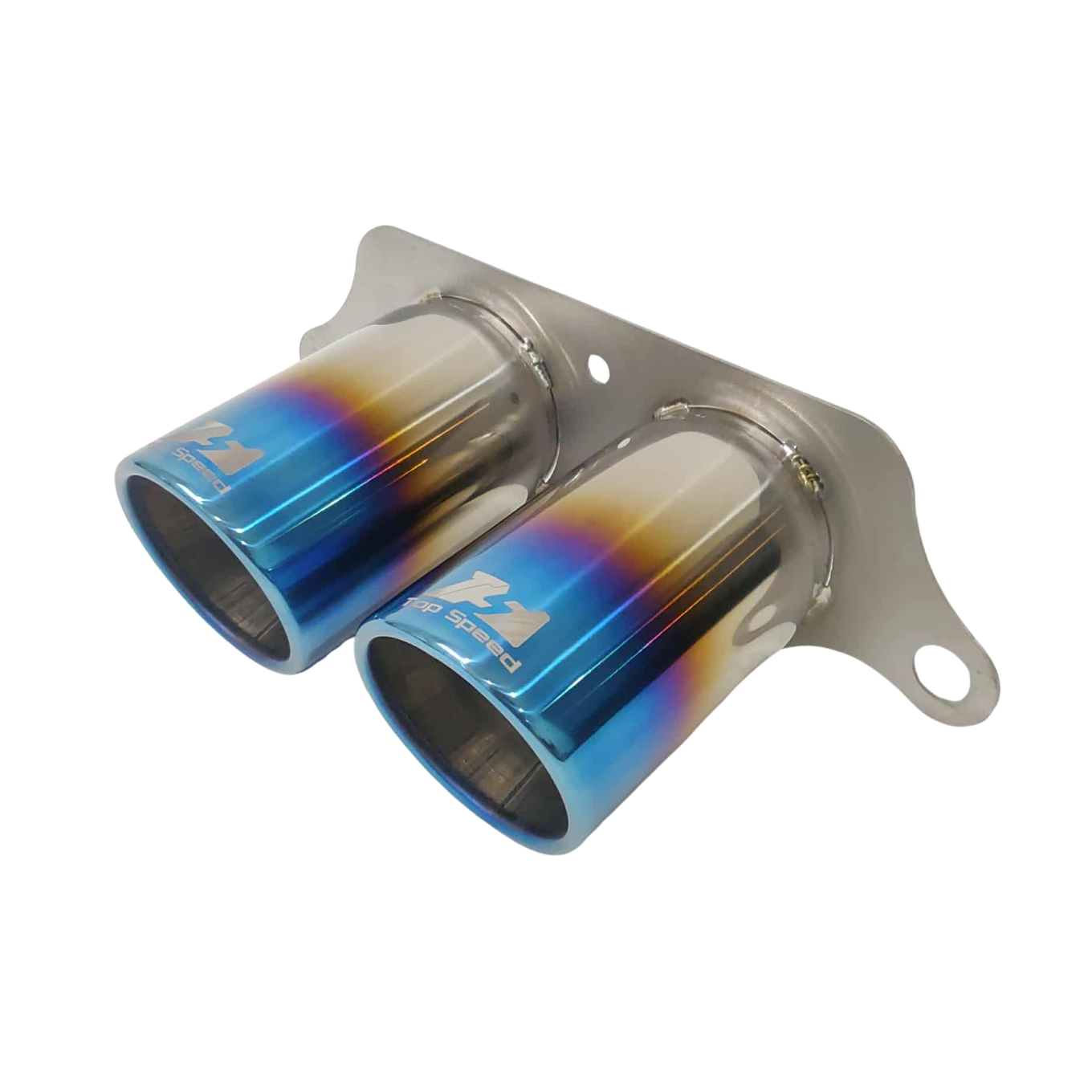 Porsche GT3 / GT3RS Titanium Exhaust Tips Upgrade | Burnt Blue or Purple 89mm (3.5") – Top Speed Pro1