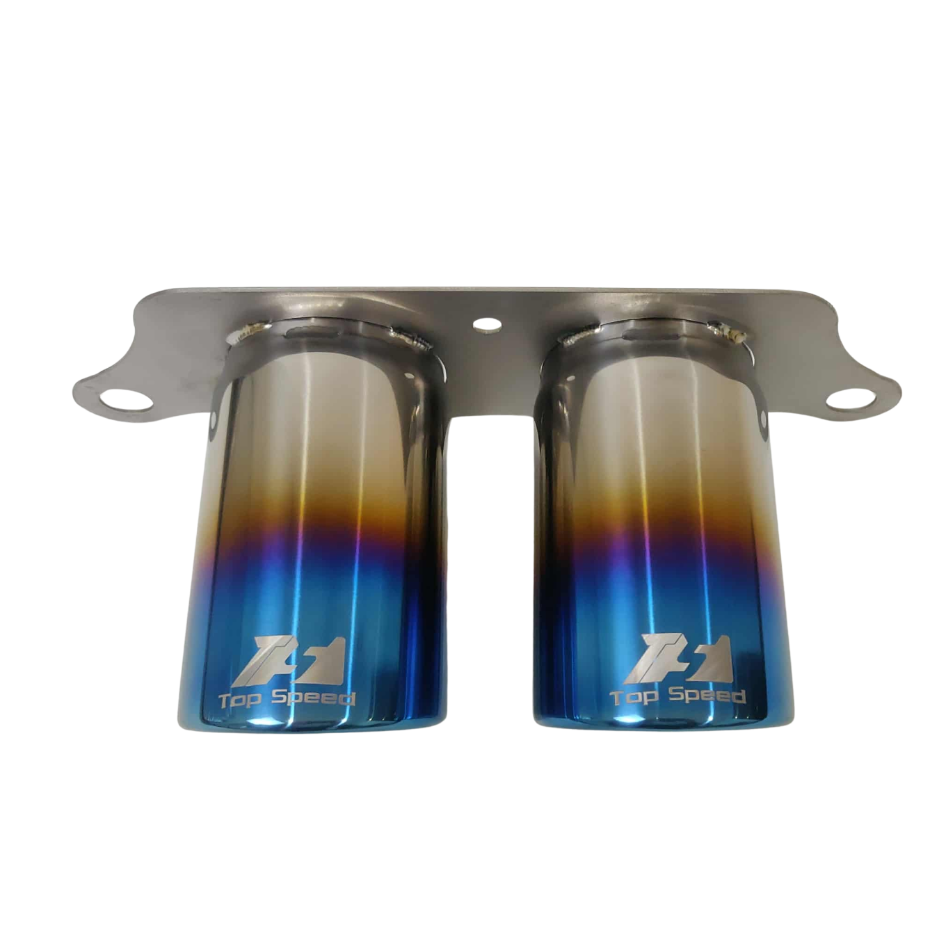 Porsche GT3 / GT3RS Titanium Exhaust Tips Upgrade | Burnt Blue or Purple 89mm (3.5") – Top Speed Pro1