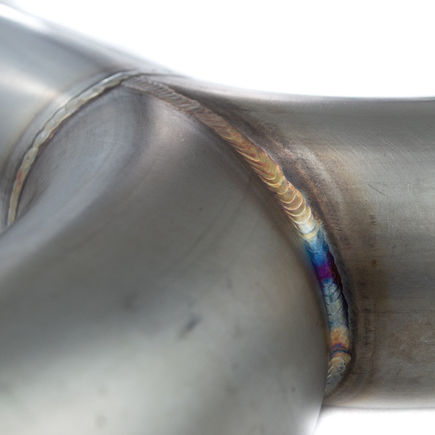 Top Speed Pro1 Stainless Steel Exhaust T-Pipe Split — 63mm (2.5") & 76mm (3") | High-Quality Fabrication Component
