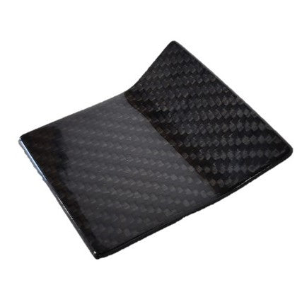 McLaren MP4-12C / 650S / 675LT Carbon Fiber Lower Center Console Insert Cover – Glossy Finish | Interior Trim Upgrade