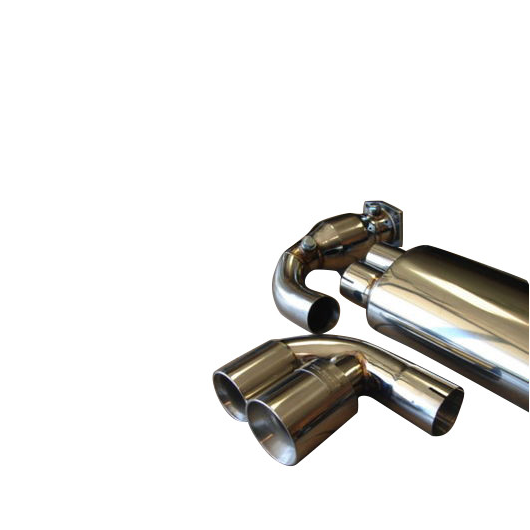 Top Speed Pro1 Porsche 997.2 Turbo / GT2 Rear Exhaust System (2010–2013) | Quad Tips