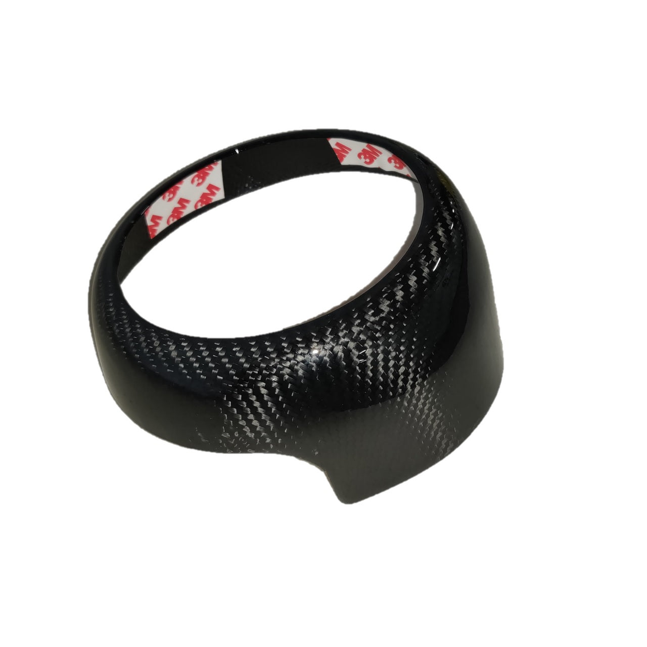 McLaren Carbon Fiber Steering Wheel Center Cover – Glossy UV Finish | Fits MP4-12C 650S 675LT 570S 600LT 720S 765LT P1 Senna | Show Use Only