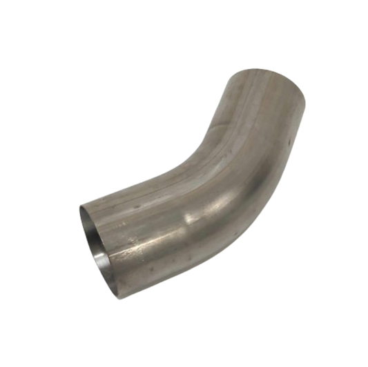 Top Speed Pro1 Premium Stainless Steel 45-Degree Exhaust Pipe — Available in 63mm (2.5"), 70mm (2.75"), 76mm (3"), & 89mm (3.5") | Custom Fabrication Component