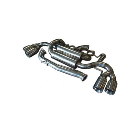 Top Speed Pro-1 Street Spec Cat-Back Exhaust System for Audi TTS 2.0T 2009–2013 | T304 Stainless Steel | Quad 102mm Tips