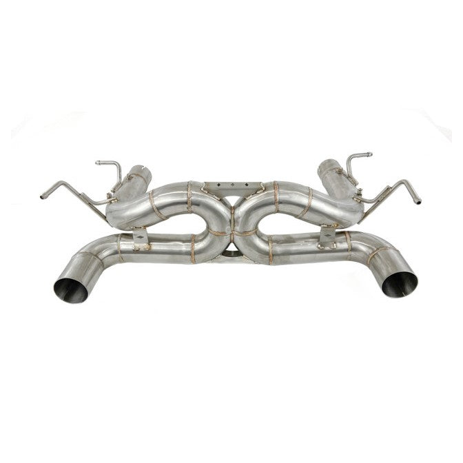 Top Speed Pro-1 Ferrari F8 Tributo 3.9T Race-Spec X Straight Pipe Exhaust System (2020–2022)