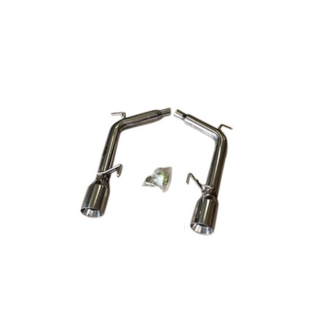 Top Speed Pro-1 Dual Axle-Back Exhaust System for Infiniti G35 Sedan 2007–2008 & G37 Sedan 2008–2014 | Polished Stainless Steel | Dual 102mm Tips