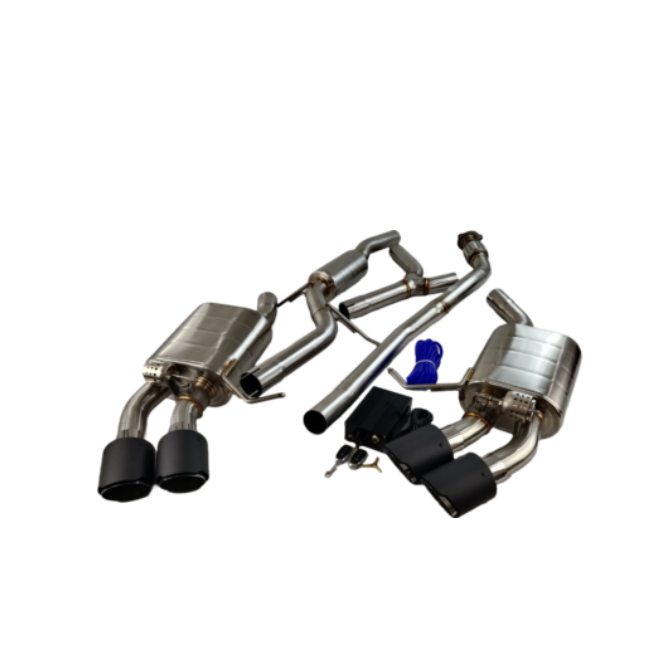 Top Speed Pro-1 Porsche Macan Base 2.0L Valved Catback Exhaust System (2015–2018)