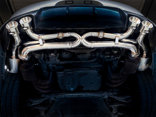 Top Speed Pro-1 Porsche 991.1 Carrera Valved Sport Exhaust (2012–2016) | Quad Tips
