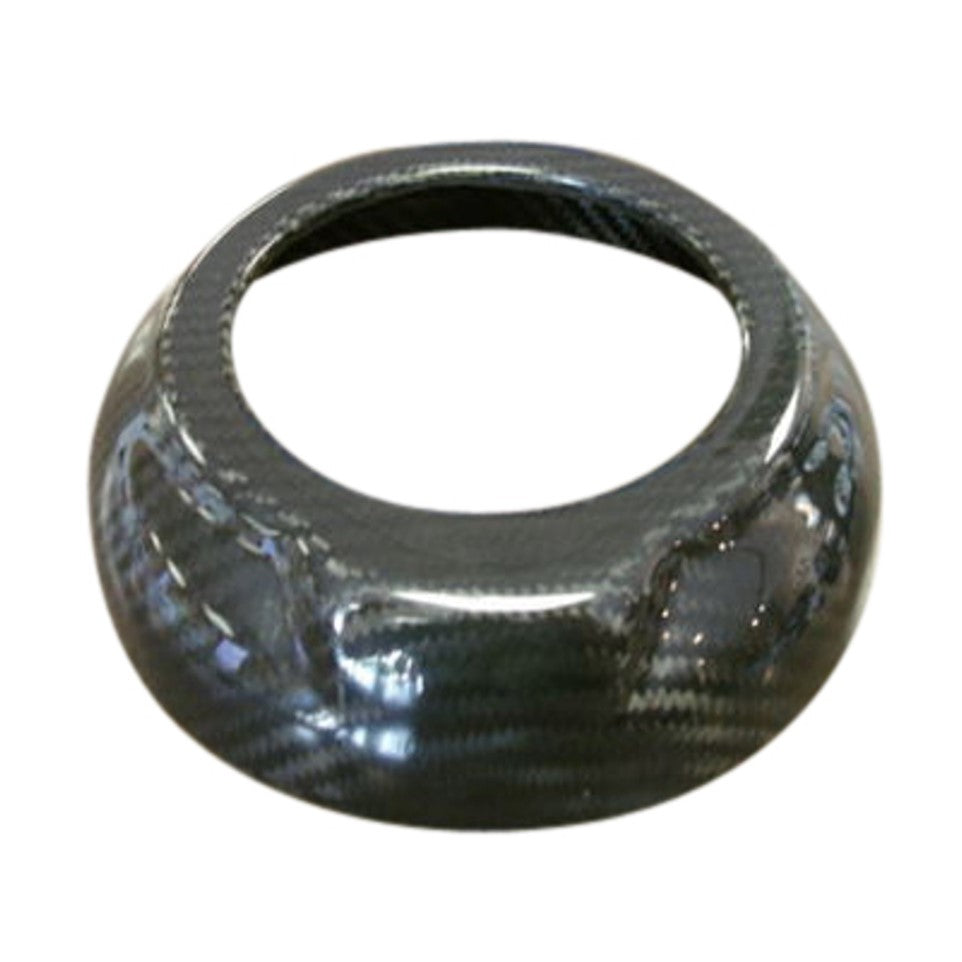 TOP SPEED PRO-1 Carbon Fiber Steering Wheel Center Cover for Lamborghini Gallardo 2004–2014 (All Models) – Glossy UV Finish