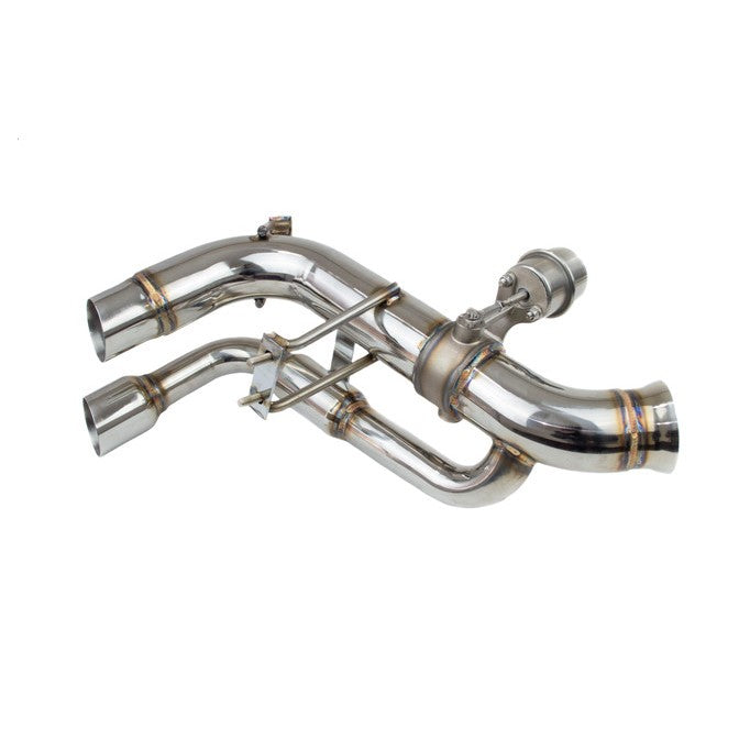 Top Speed Pro-1 Ferrari California 4.3L V8 Valved Straight Pipe Rear Section Exhaust (2009–2014)