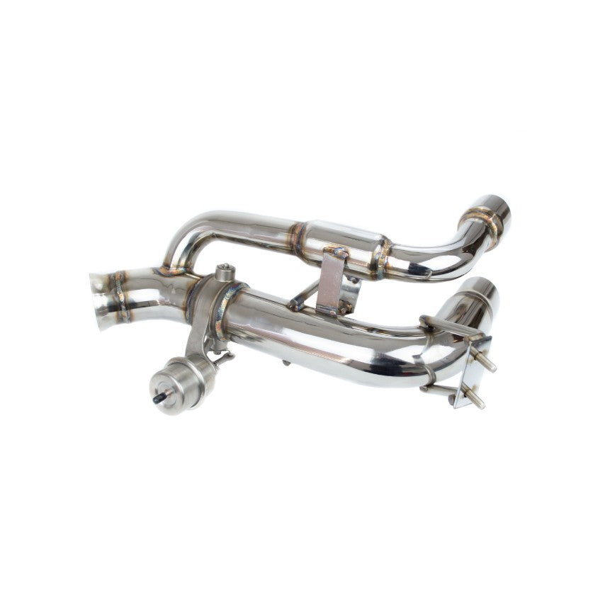 Top Speed Pro-1 Ferrari California 4.3L V8 Valved Straight Pipe Rear Section Exhaust (2009–2014)