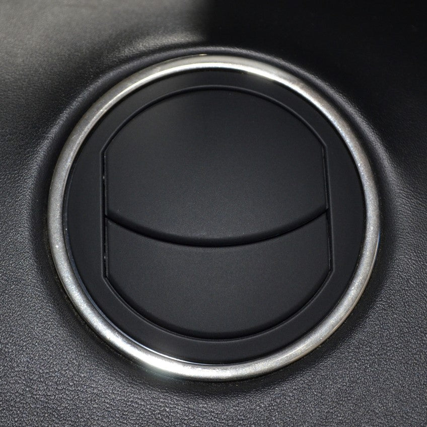 Lamborghini Murciélago Carbon Fiber A/C Vent Cover Kit – 4 Piece Set | Fits All Models 2001–2010 | Glossy UV Finish | Easy 3M Install