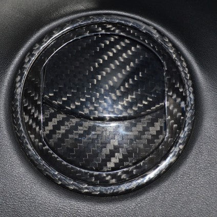 Lamborghini Gallardo Carbon Fiber A/C Vent Cover Kit – 5 Piece Set | Fits All Models 2004–2014 | Glossy UV Finish | Easy 3M Install
