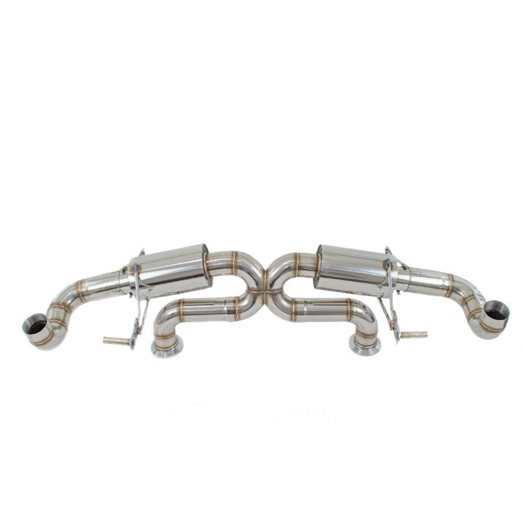 Top Speed Pro-1 Audi R8 Street-Spec Dual Resonator X-Pipe Exhaust System – 4.2L V8 & 5.2L V10 (2008–2015)
