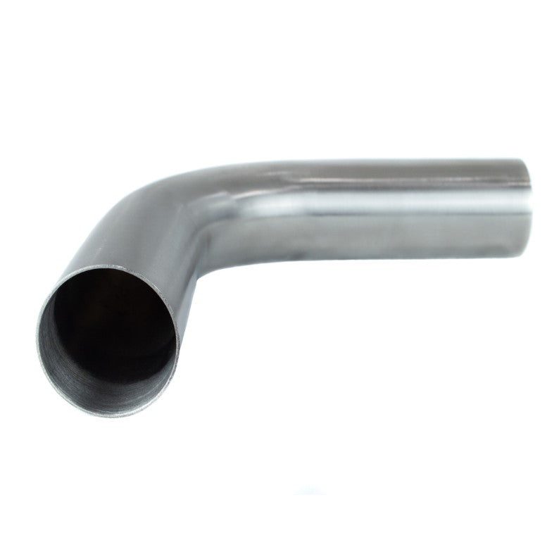 Top Speed Pro1 Stainless Steel 90-Degree Exhaust Pipe — Available in 51mm (2"), 63mm (2.5"), 70mm (2.75"), 76mm (3"), & 89mm (3.5") | Exhaust Fabrication Component