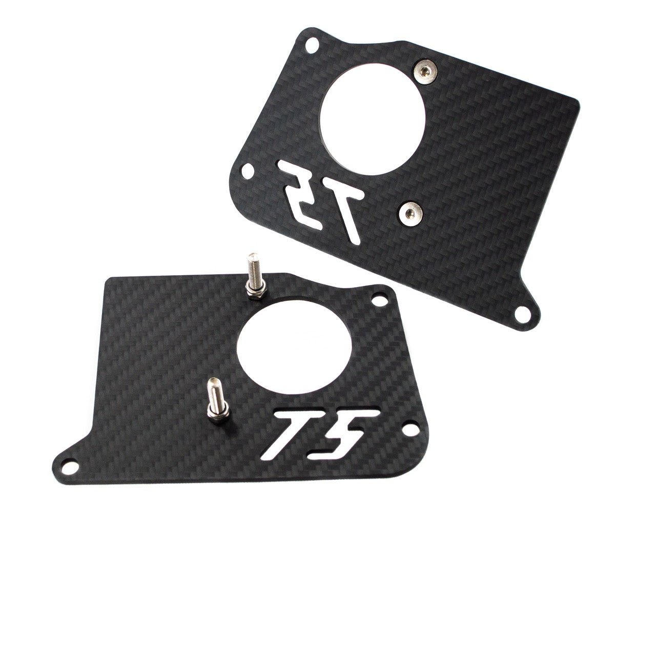 Chevrolet C8 Corvette 2020–2021 Carbon Fiber AFM Exhaust Valve Simulator Plates | Left & Right Pair | Top Speed Pro1
