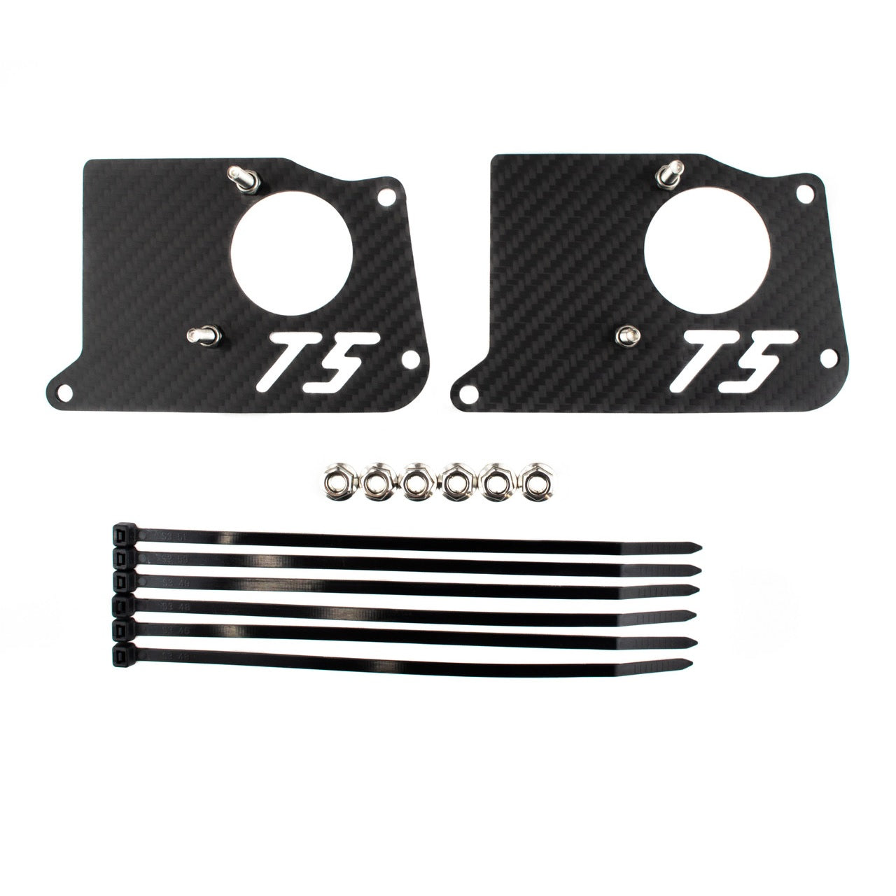 Chevrolet C8 Corvette 2020–2021 Carbon Fiber AFM Exhaust Valve Simulator Plates | Left & Right Pair | Top Speed Pro1