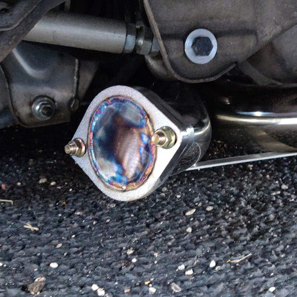 SS Exhaust Flange Block Off Plate 3" 76MM Two Bolts