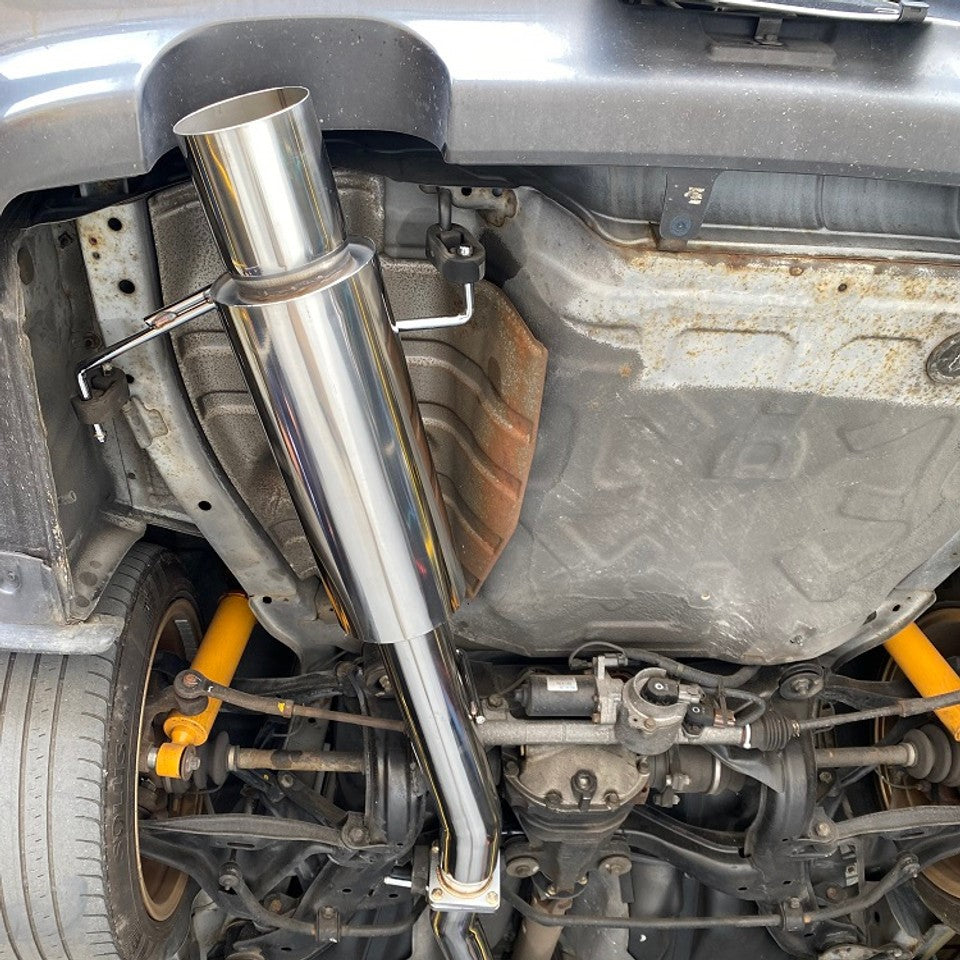 Nissan Skyline R33 GTS-T (1993–1998 Japan-Spec) Catback Exhaust System | Top Speed Pro-1 | T304 Stainless Steel | 76mm–89mm Mandrel-Bent Piping | 113mm Polished Tip