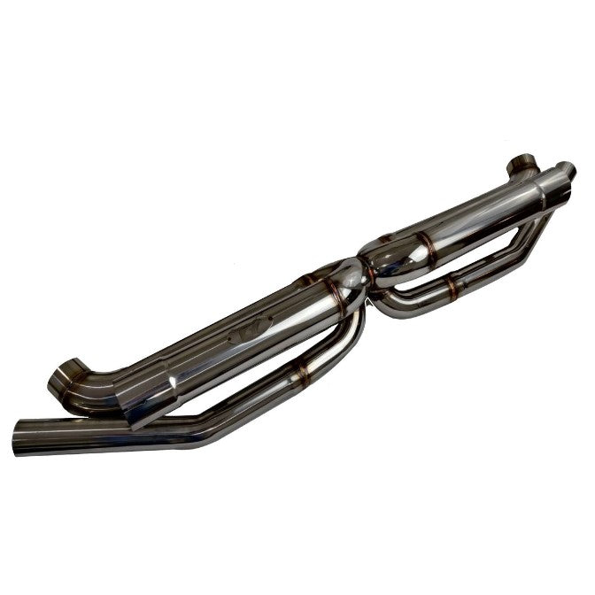 Top Speed Pro-1 Porsche 991.1 & 991.2 Turbo / Turbo S 3.8L Center Straight X-Pipe Exhaust (2014–2019)